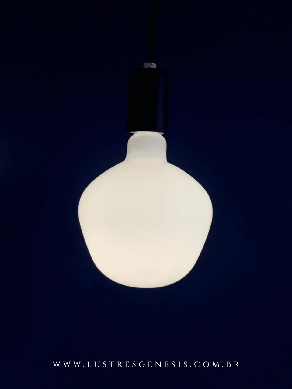 Lâmpada de Filamento de LED P130 Leitosa 6W Squirrel Cage GMH Lustres Gênesis loja online de Lustres e Iluminação Decorativa